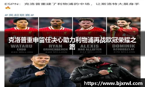 克洛普重申留任决心助力利物浦再战欧冠荣耀之路