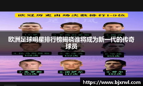 欧洲足球明星排行榜揭晓谁将成为新一代的传奇球员